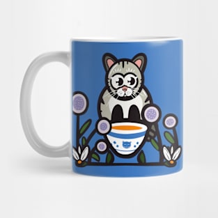 Drink your soup, kitty Mug